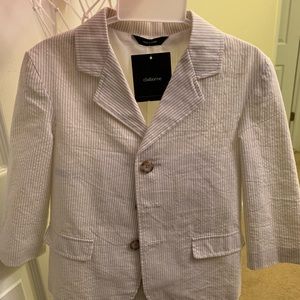 Toddler boys linen suit